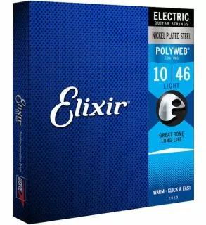 Elixir Anti Rust Polyweb Custom Light (.010 - .046) E12050
