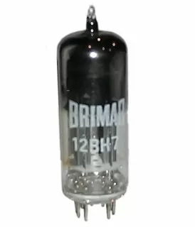 Brimar 12BH7 Brimar (Made in England). 