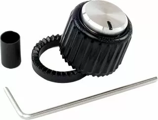 Large, Black/Silver