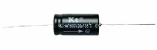 20uF/500V, Aluminum Electrolytic Capacitors (RoHS)