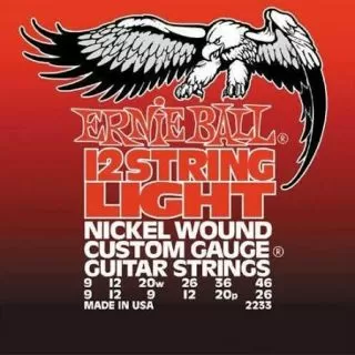 Ernie Ball 2233 Electric 12 String Light