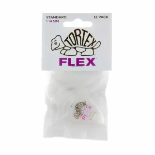 Tortex Flex Standard plectrums 1.14 mm (12 PACK)