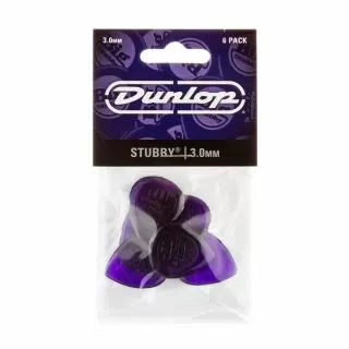 Stubby Jazz Pick 3.00mm (6 PACK)