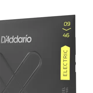 D'Addario XTE0946, XT Electric Nickel Plated Steel, Super Light Top/Regular Bottom, 09-46