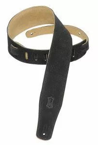 Levys MS26-BLK Suede 21/2" Guitar Strap