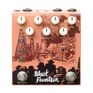 Black Fountain Stereo, Stereo Oil Can Delay (Terracotta)