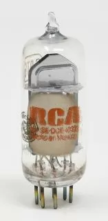 Sylvania 6AT6 valve in original Sylvania box