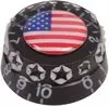 Guitar Tech Speed Knob. Black Stars/Stripes GT653