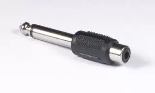 RCA phone jack to 1/4" mono jack