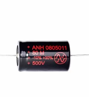 JJ 80uF/500V Axial Capacitor