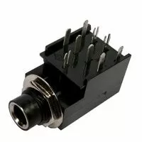 Fender PC Mount Jack (1988-1999). Stereo 9 pin BJ107