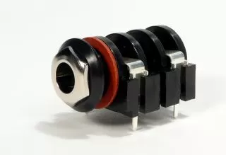 BJ121, Mono input Jack 4 PC terminals, Switched