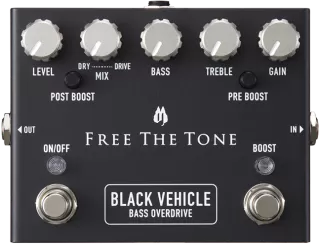 Free The Tone Black Vehicle BV-1V Bass Overdrive 