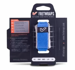 FRETWRAPS, String Muters, Blue (Small)