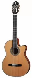Crafter CE15 Classical Guitar, Solid Cedar Top with Deluxe Bag