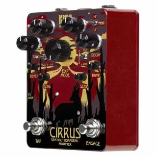 KMA Machines Cirrus Delay / Reverb Pedal 
