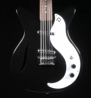 Danelectro 59 Double cutaway 12 String (DC59BLK-12)