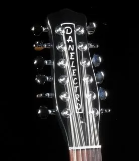 Danelectro 59 Double cutaway 12 String (DC59BLK-12)