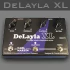 The Carl Martin DeLayla XL   is designed and developed with one goal in mind: To create a superior echo pedal, with the same sonic quality as the original DeLayla but with new extended features, yet incorporating some of the same features used in vintage 