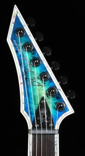  Shredzilla Extreme Exotic with Hipshot - Cyan Blue