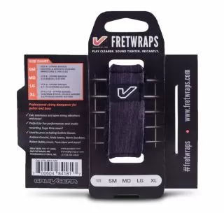 FRETWRAPS, String Muters, Ebony (Small)