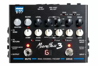 EBS MicroBass 3 Bass Outboard Preamp