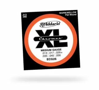 D'Addario ECG26 Chromes Medium 13-56