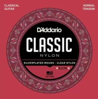 Daddario EJ27N-3D - Classical Nylon Guitar Strings Normal Tension (3 Sets)