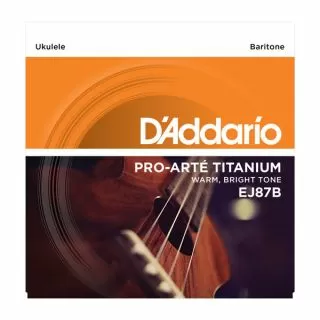 D'Addario EJ87B Titanium Ukulele, Baritone
