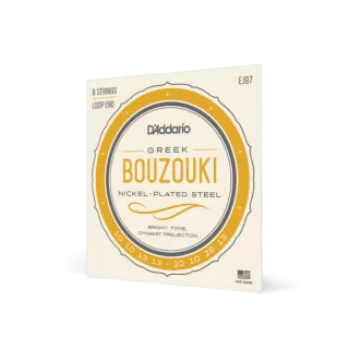 Daddario J97-6 Greek Bouzouki, 6-String, Nickel Wound
