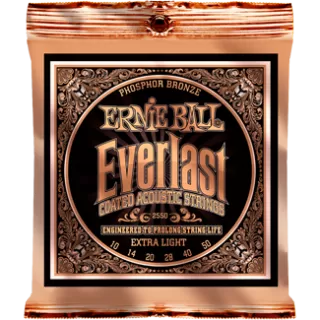 Everlast 2550 Coated Phosphor Bronze Extra Light (10-50)