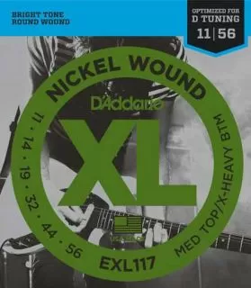D'Addario EXL117 Medium Top/Heavy Bottom (11-56)