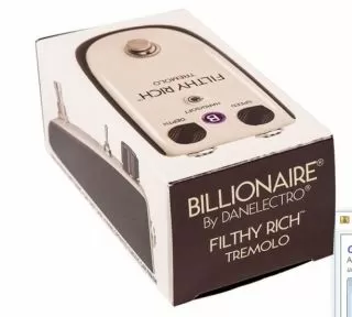 Danelectro Billionaire Filthy Rich Tremolo Pedal