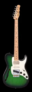 Fret-King Black Label Country Squire Semi-Tone Special (Ash Green Burst)