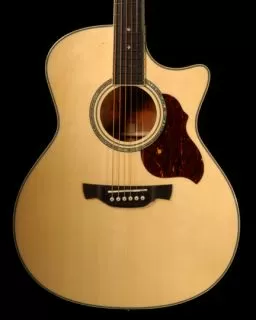 GAE8N Electro-Acoustic Guitar Natural Inc Gig Bag 