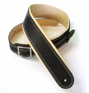 DSL GEB25-15-3, 2.5″ Rolled Edge Buckle Black/Beige