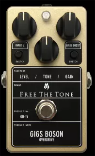 Free The Tone, Gigs Boson Overdrive  GB-1V