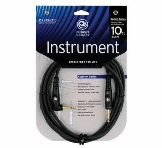 Planet Waves PW-GRA-20 Custom Lead 1/4" Jack Angled 20ft