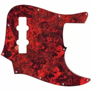 ScratchPlate, for Jazz Bass, Tortoise Shell (GT582)