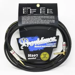 H207 Platinum Link Guitar Cable 7M, Angled / Straight