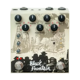 Black Fountain Stereo, Stereo Oil Can Delay (Cream)