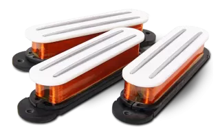 Joe Barden S-Deluxe Set Pickups (White)