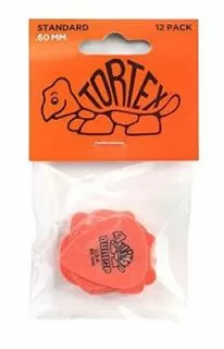 Dunlop 60mm Tortex Players Pack (12 x Pack)