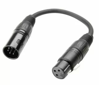 Adam Hall Speaker Cable K4S215SS0300 3M in Black (2-Pole Connectors)