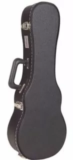 Kinsman Hardshell Tenor Ukulele Case, Black KUT14