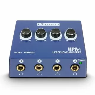 LD Systems Headphone Amplifier 4-channel LDHPA4
