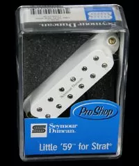Seymour Duncan SL591-B Little 59 for Strat, Bridge (White)