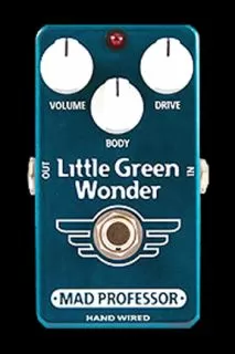 Mad Professor Little Green Wonder overdrive Hand Wired