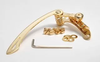 Les Trem II, LT2 Tremolo in GOLD (Flat Arm)