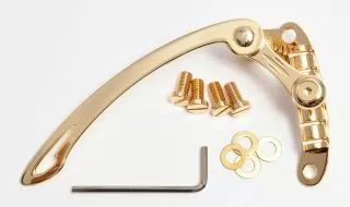 Les Trem II, LT2 Tremolo in GOLD (Flat Arm)